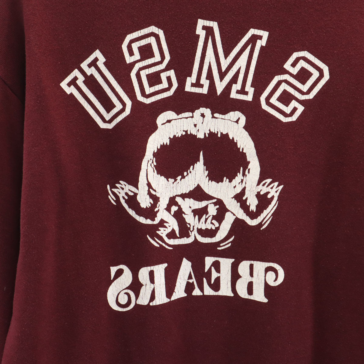 JANSPORTS ジャンスポーツ 90s USA製 オールド 長袖 スウェット トレーナー S パープル 裏起毛 メンズ