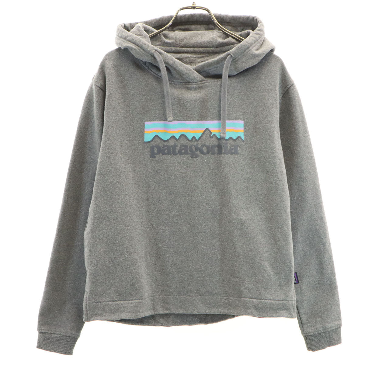 patagonia パタゴニア 長袖 スウェットパーカー S グレー 39557 プルオーバー アウトドア レディース