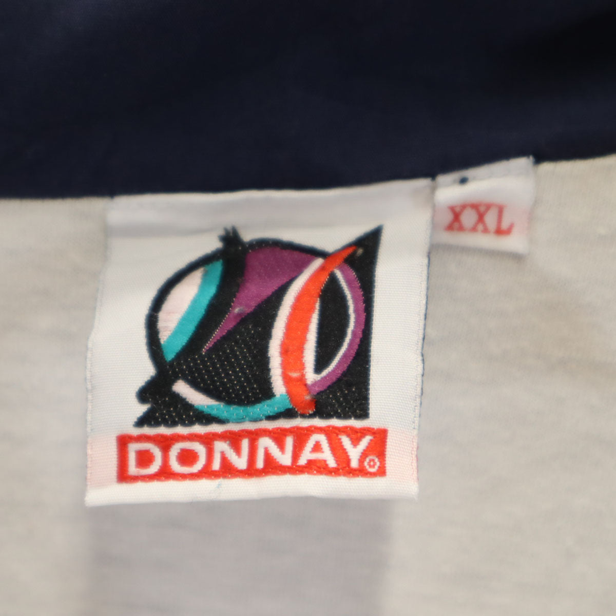 DONNAY 90s オールド ジップジャケット XXL ネイビー系 ビッグサイズ メンズ