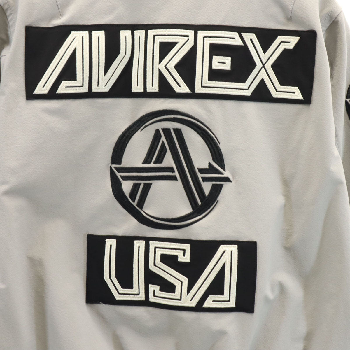 AVIREX アヴィレックス MA-1 ジャケット L グレー メンズ