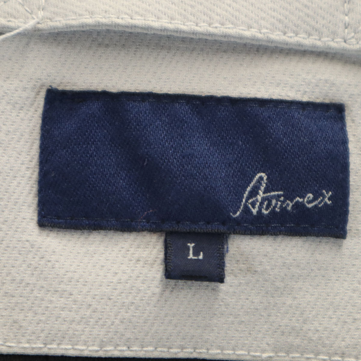 AVIREX アヴィレックス MA-1 ジャケット L グレー メンズ