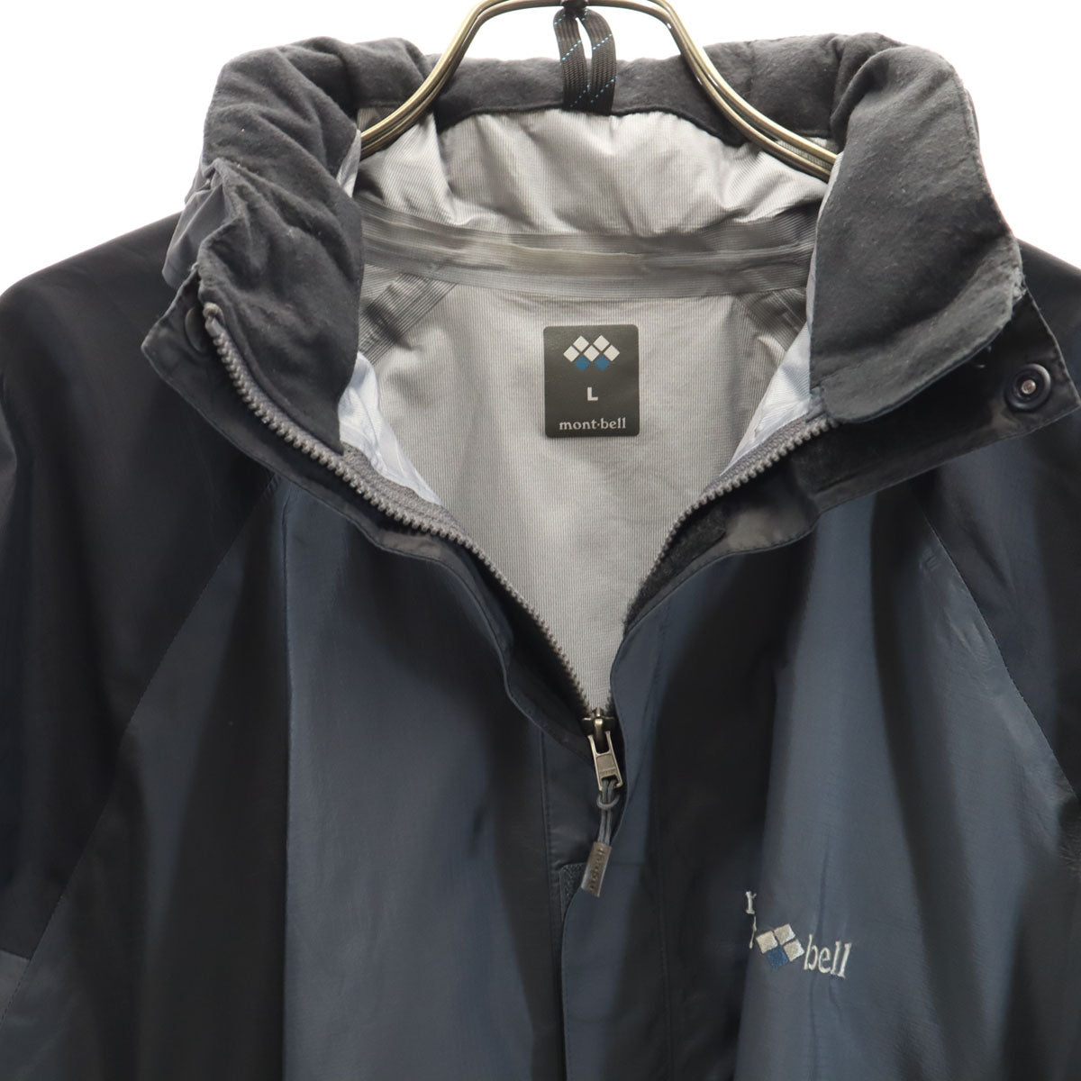 mont-bell モンベル サンダーパス ジャケット L ネイビー アウトドア メンズ