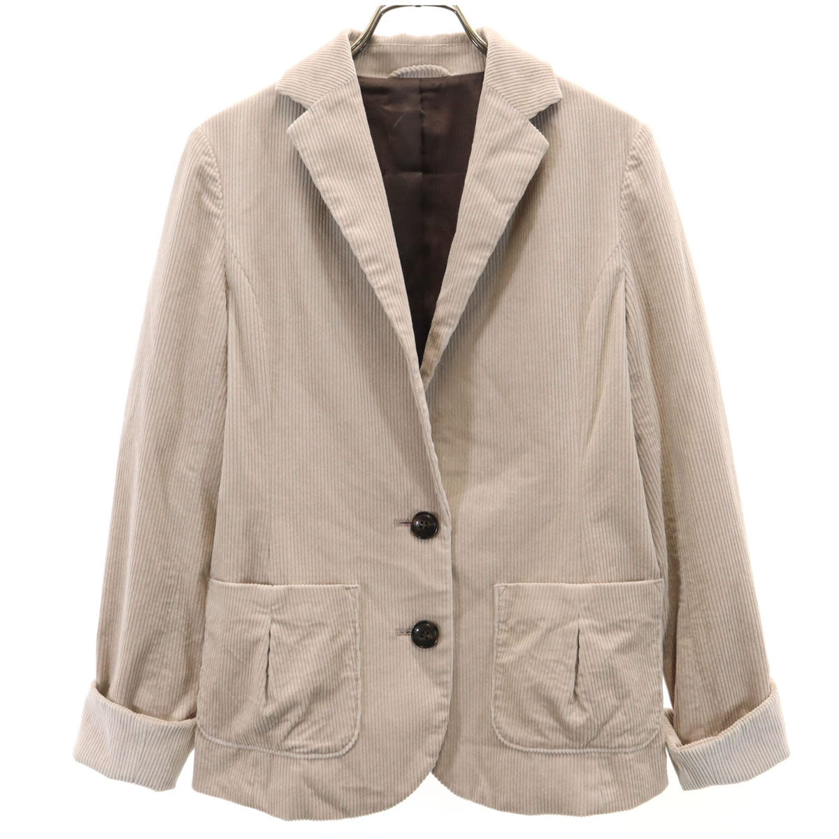 MACKINTOSH LONDON マッキントッシュロンドン コーデュロイ ジャケット 38 ベージュ系 レディース