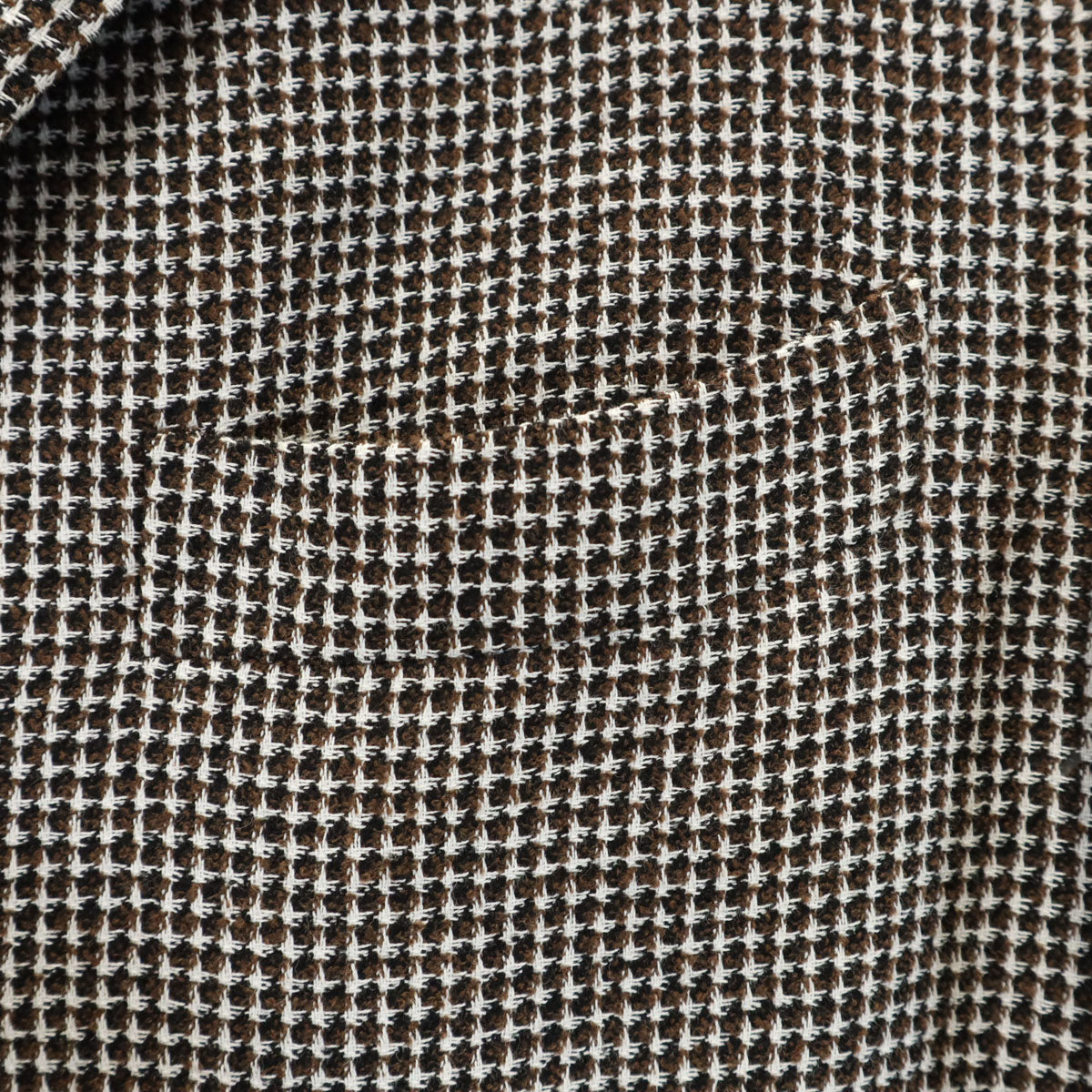 THE GIGI ザジジ DON'T LOOK BACK イタリア製 ウールブレンド 千鳥格子 テーラードジャケット 48 メンズ