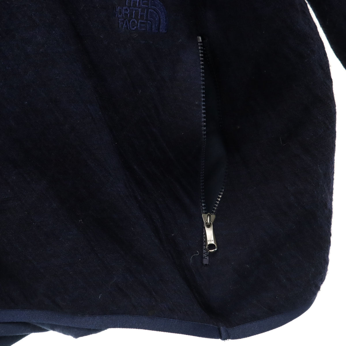 THE NORTH FACE ノースフェイス アウトドア 日本製 長袖 セーター L ネイビー系 NT6654N レディース