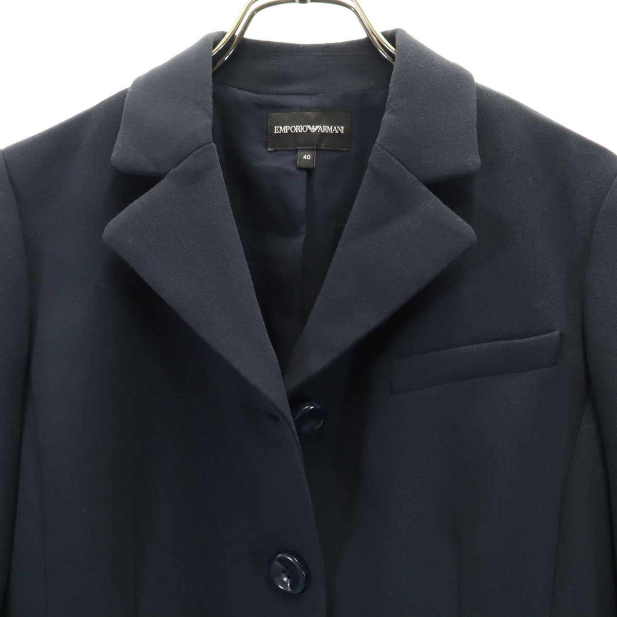 Emporio Armani エンポリオアルマーニ 長袖 ジャケット 40 ネイビー系 レディース