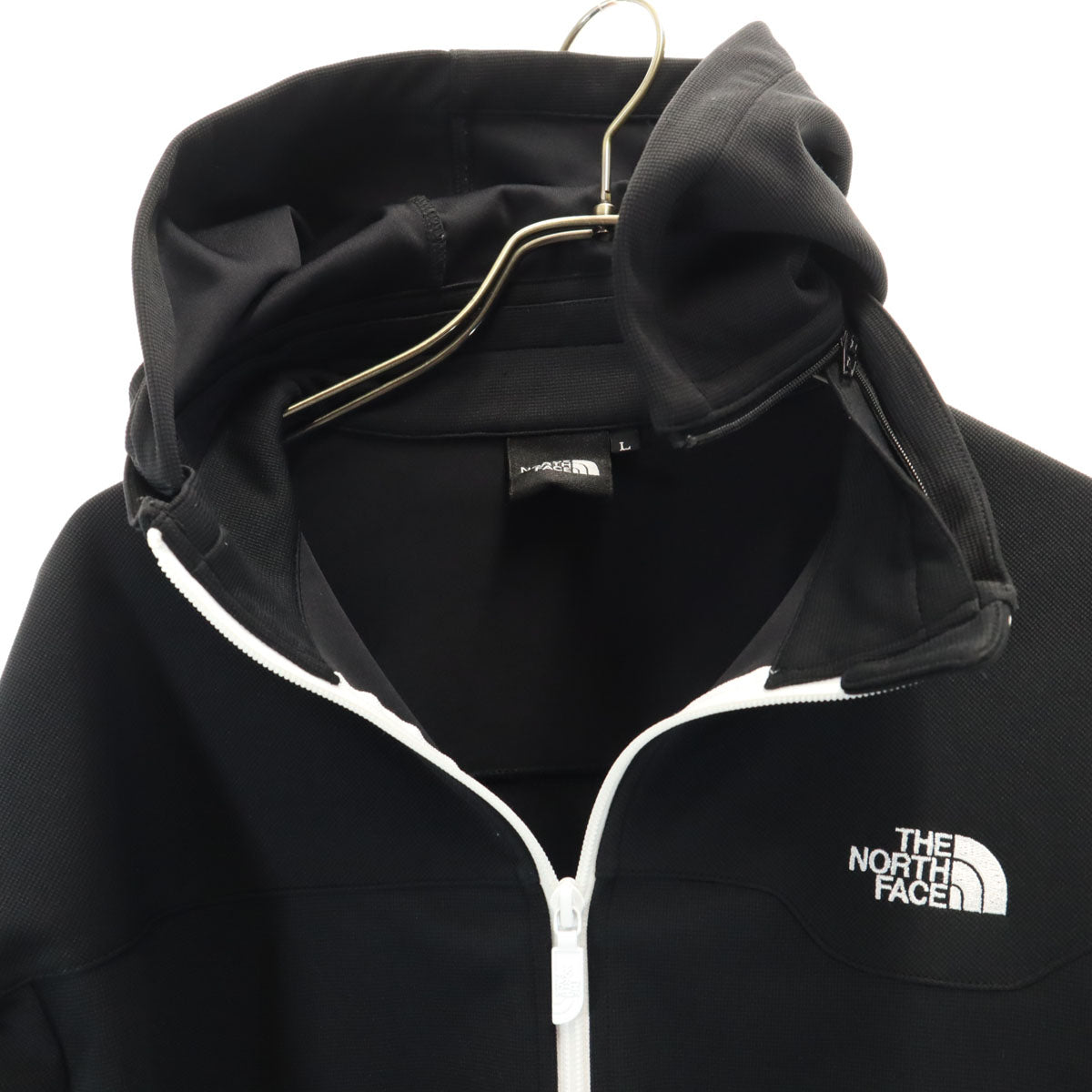 THE NORTH FACE ノースフェイス アウトドア ジップパーカー L ブラック系 NT61845 メンズ
