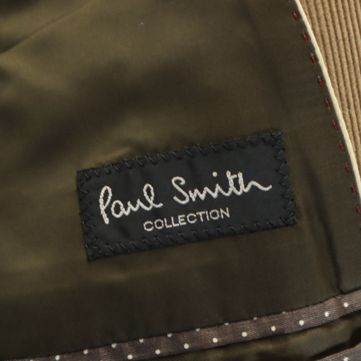 PAUL SMITH COLLECTION ポールスミスコレクション コーデュロイ テーラードジャケット L ベージュ メンズ