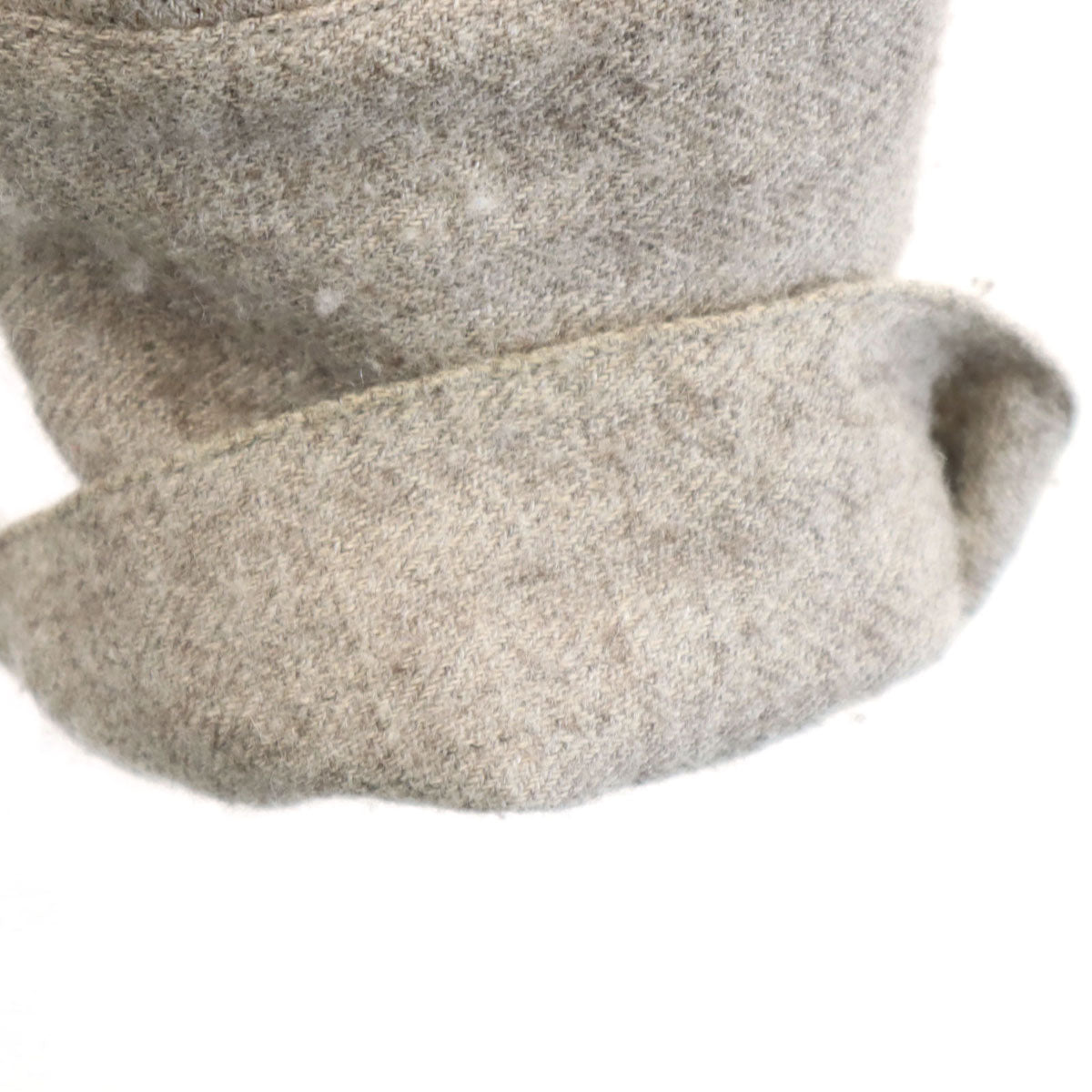 AKIRANAKA アキラナカ 日本製 リネンブレンド ノーカラージャケット 1 グレージュ レディース