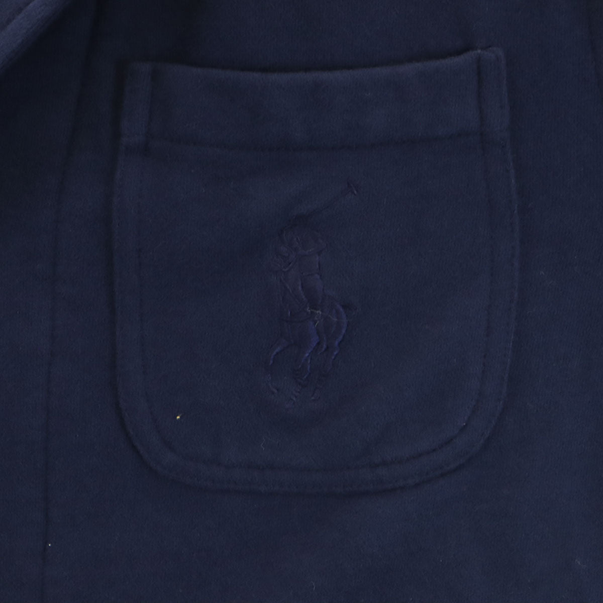 Polo by Ralph Lauren ポロバイラルフローレン ビッグポニー刺繍 スウェット テーラードジャケット XXL ネイビー メンズ