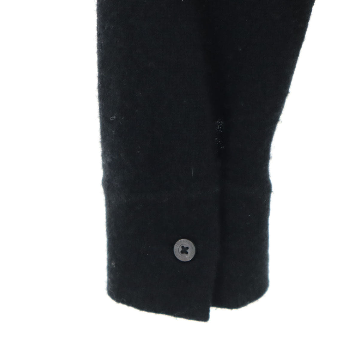 BURBERRY BLACK LABEL バーバリーブラックレーベル カシミヤブレンド 長袖 Vネック セーター 3 ブラック 三陽商会 メンズ