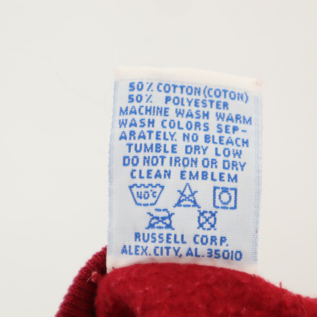 Russell Athletic ラッセルアスレティック 90s USA製 オールド 長袖 トレーナー L レッド スウェット メンズ