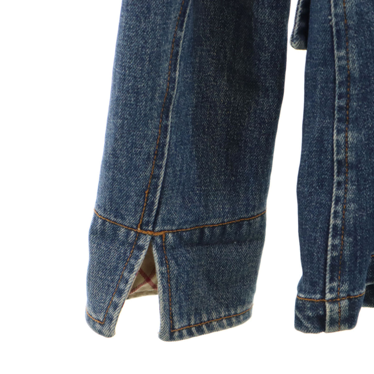 BURBERRY BLUE LABEL バーバリーブルーレーベル デニムジャケット 38 ブルー系 ジージャン 三陽商会 レディース