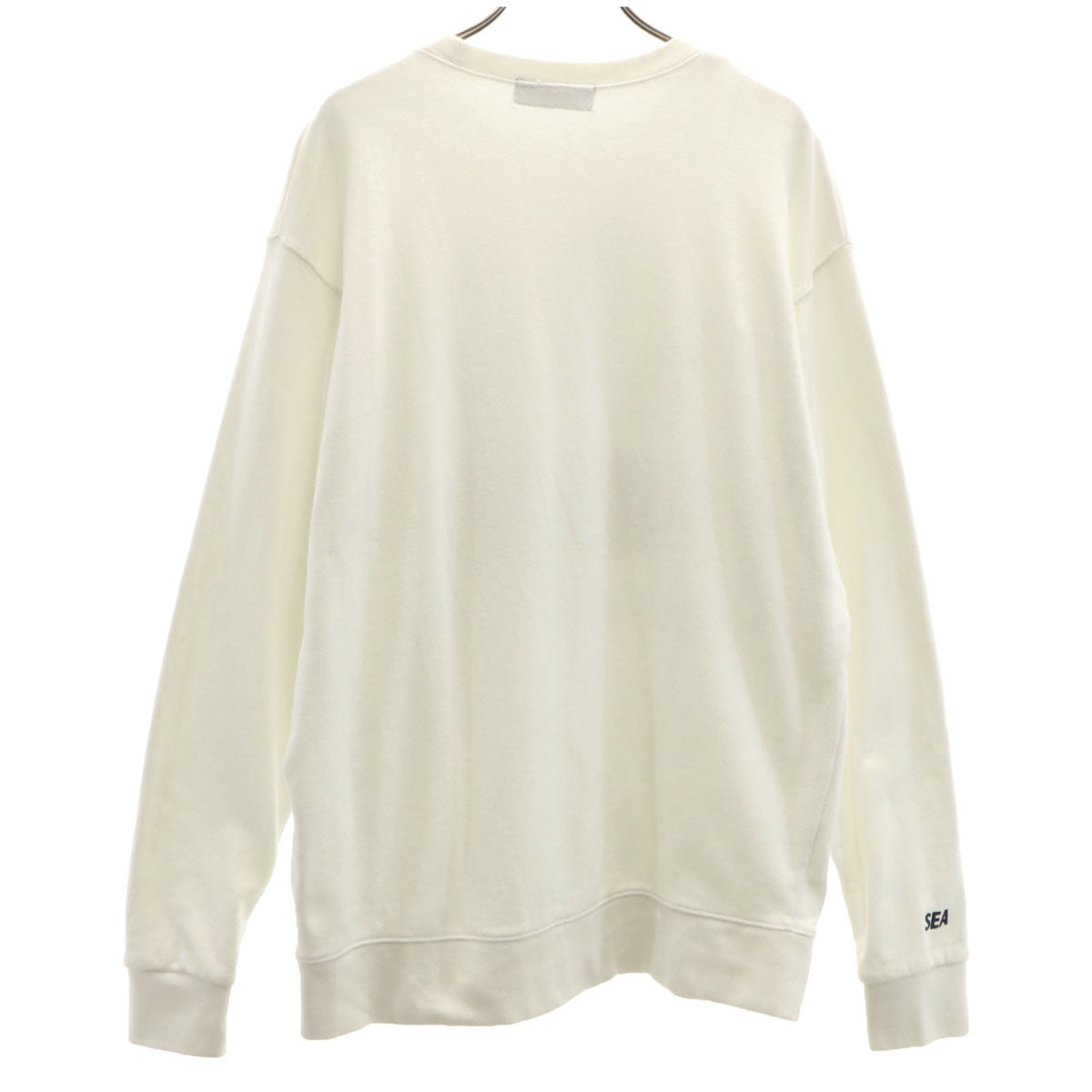 WIND AND SEA ウィンドアンドシー 川崎ブレイブサンダース 長袖 トレーナー L オフホワイト メンズ