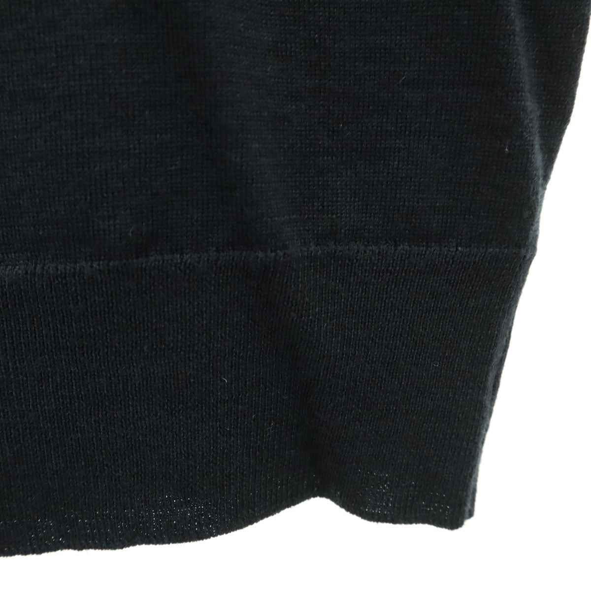 JOHN SMEDLEY ジョンスメドレー イギリス製 長袖 タートルネック セーター ブラック ニット メンズ