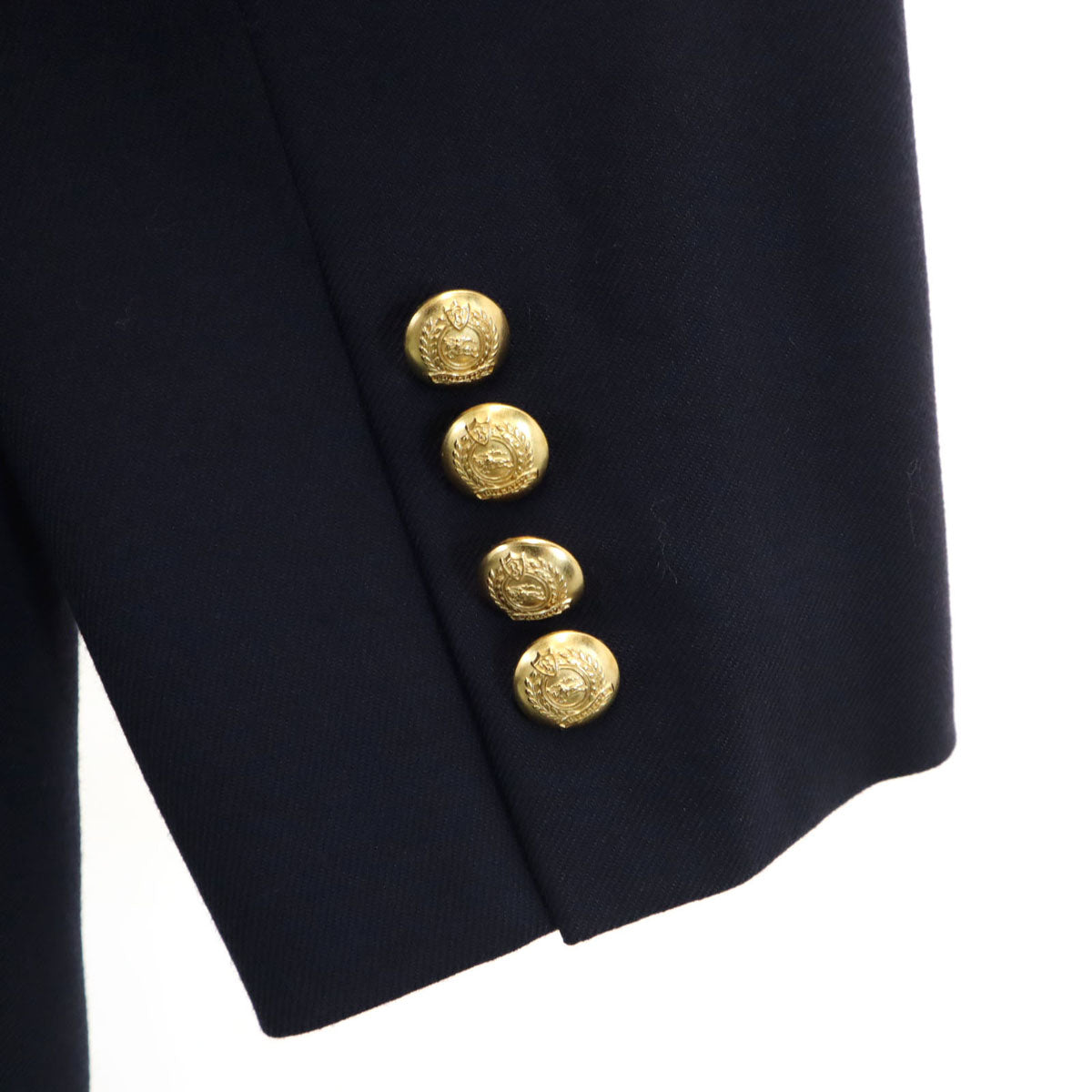 Burberrys バーバリーズ 90s オールド 金ボタン ブレザー 13 ネイビー 三陽商会 ジャケット レディース