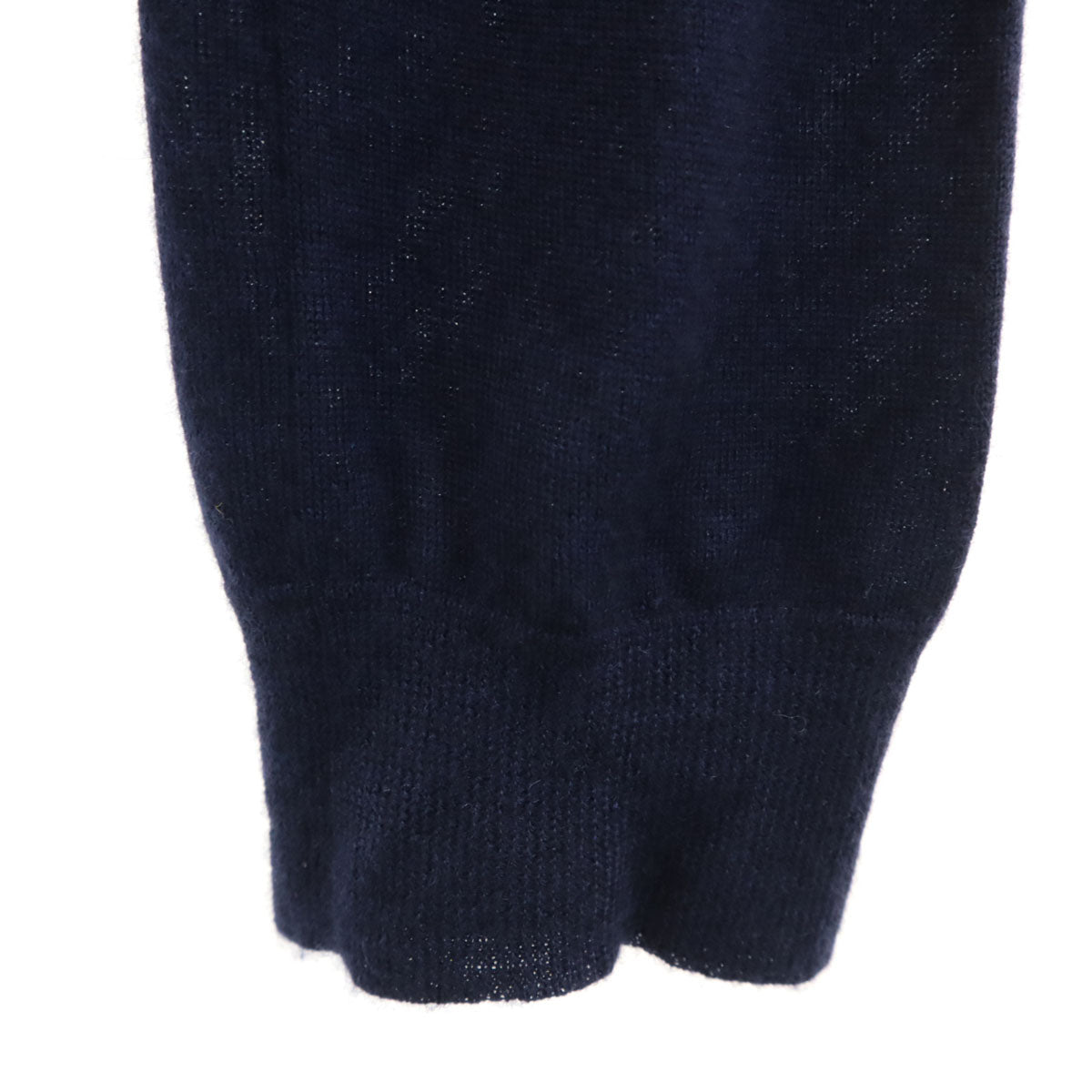 Drawer ドゥロワー カシミヤシルクブレンド 長袖 Vネック ニットカーディガン 40 ネイビー ユナイテッドアローズ レディース