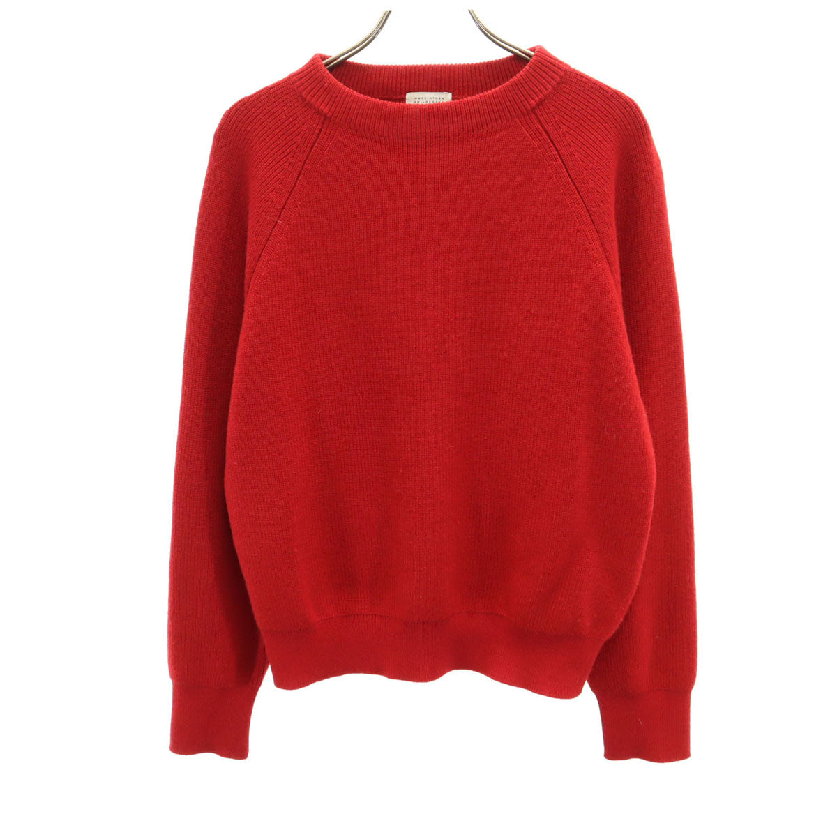 MACKINTOSH PHILOSOPHY マッキントッシュフィロソフィー ウールブレンド 長袖 セーター 38 レッド 三陽商会 ニット レディース