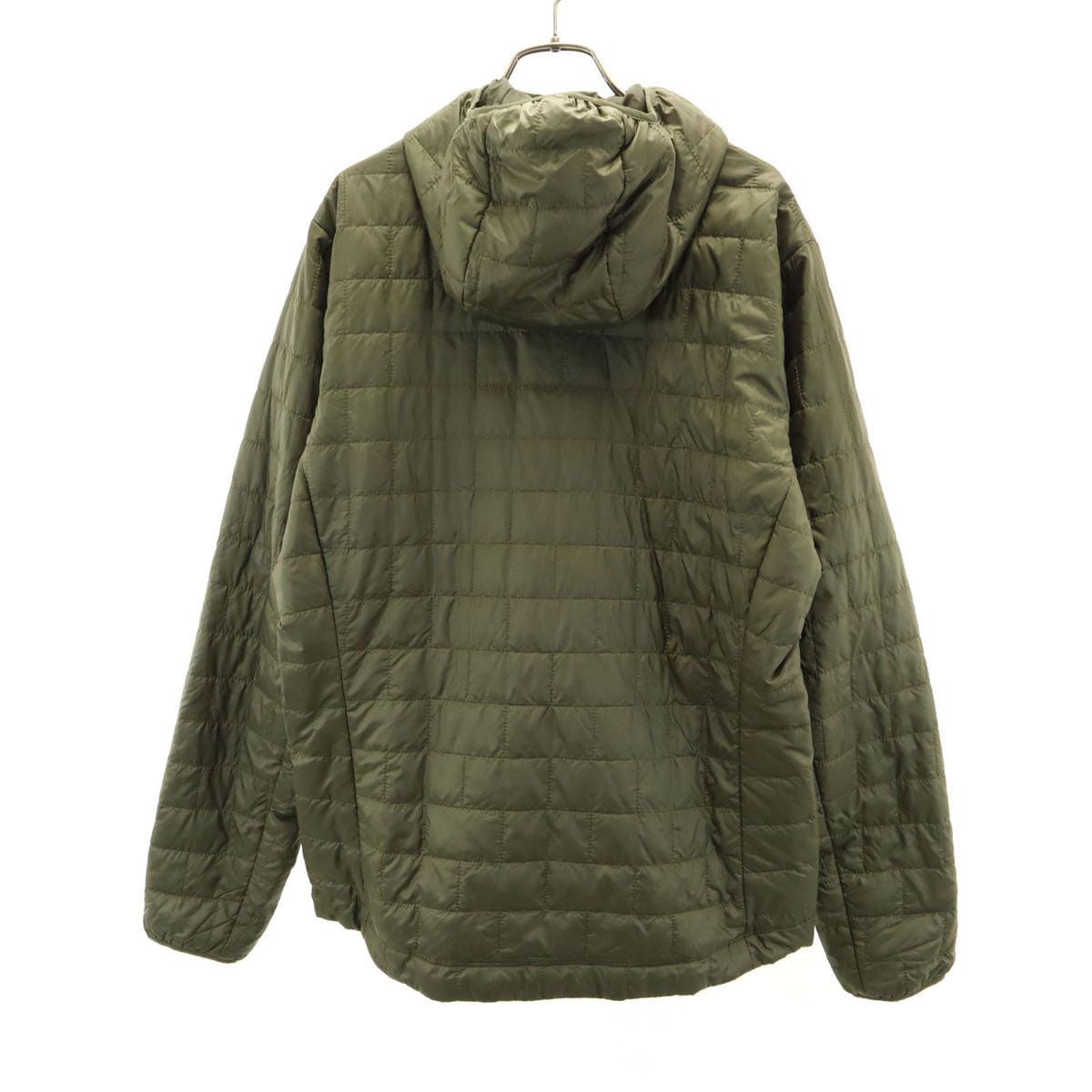patagonia パタゴニア ナノ パフ フィッツロイ トラウト ジャケット M カーキ 84455FA22 アウトドア 中綿 キルティング ポケッタブル メンズ