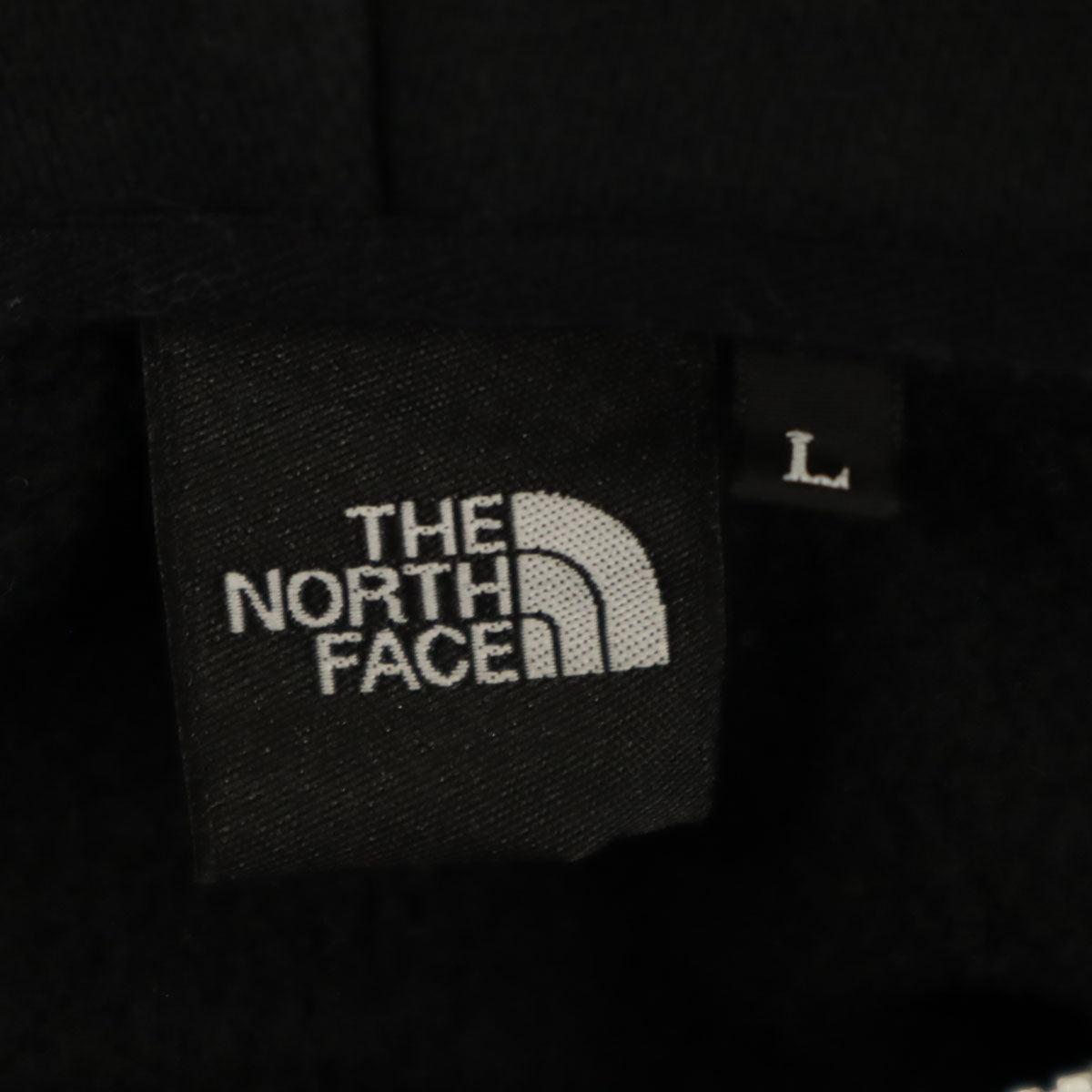 THE NORTH FACE ノースフェイス 長袖 リアビュー スウェット ジップパーカー L ブラック NT12340 アウトドア 裏起毛 メンズ