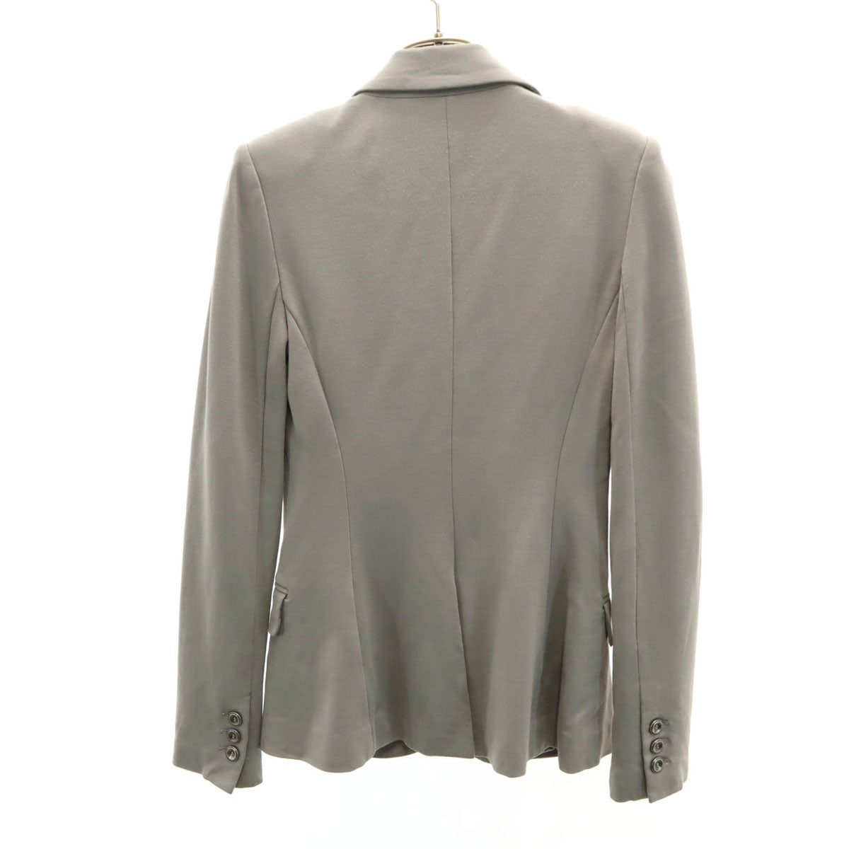 ARMANI EXCHANGE アルマーニエクスチェンジ テーラードジャケット XS グレー ストレッチ レディース