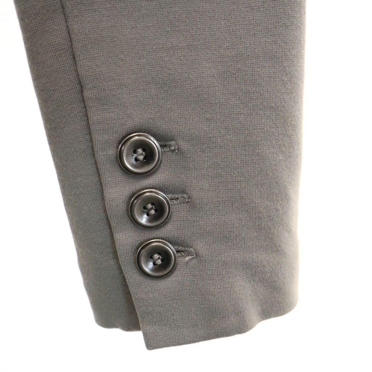 ARMANI EXCHANGE アルマーニエクスチェンジ テーラードジャケット XS グレー ストレッチ レディース