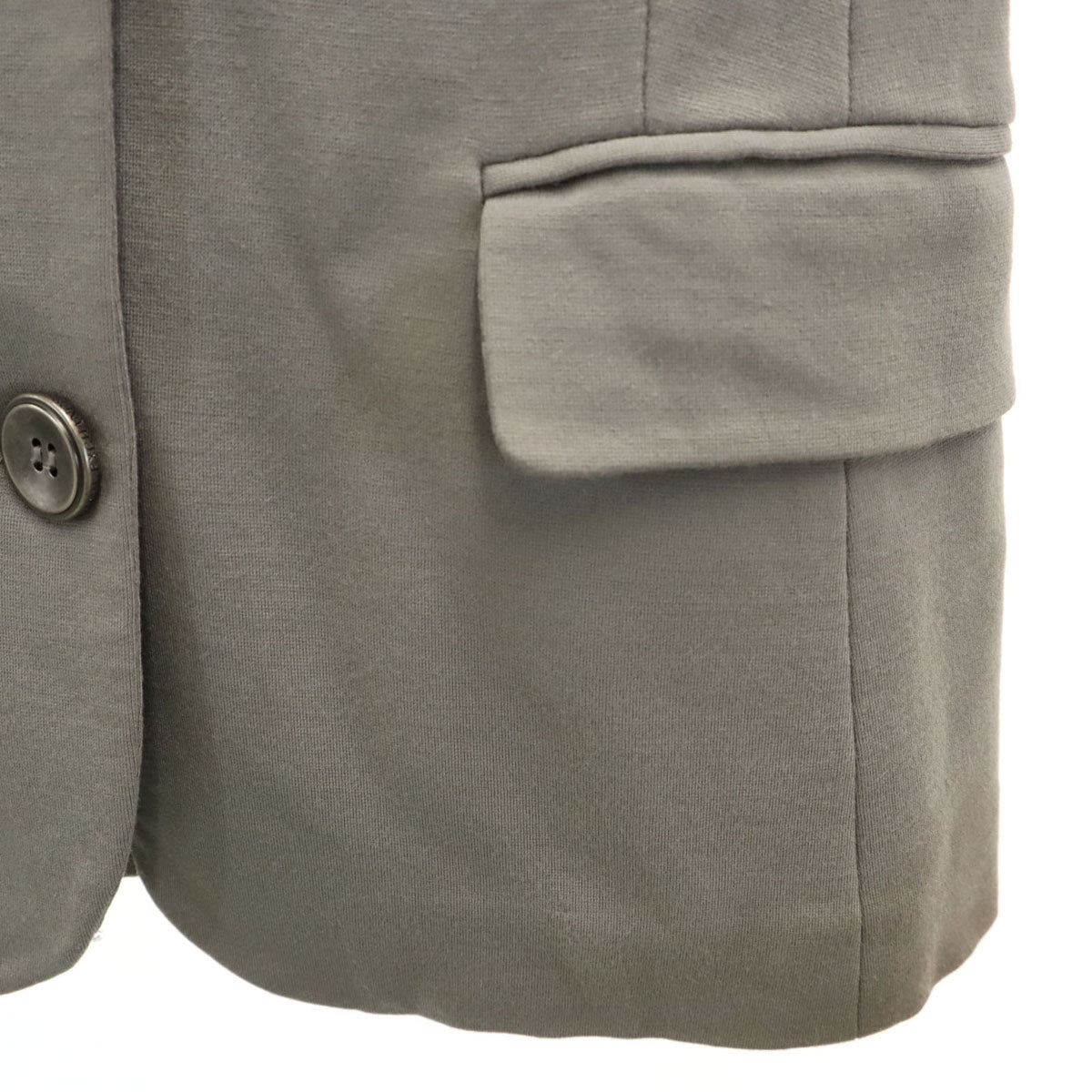 ARMANI EXCHANGE アルマーニエクスチェンジ テーラードジャケット XS グレー ストレッチ レディース