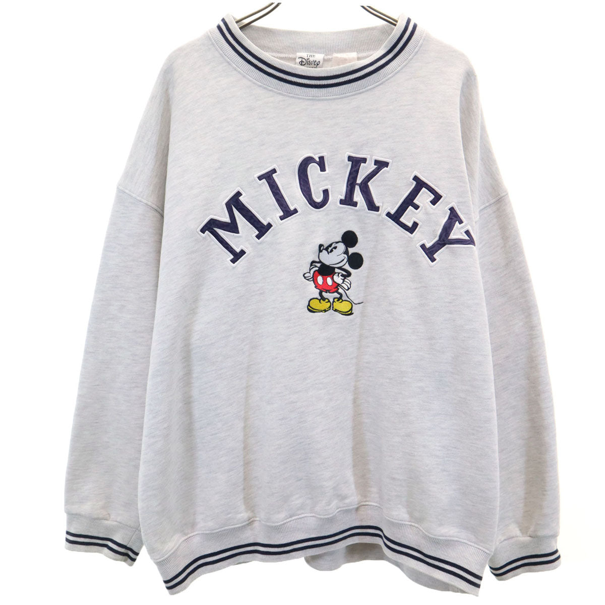 The Disney Store ディズニーストア 90s 00s オールド 長袖 スウェット L グレー系 トレーナー レディース