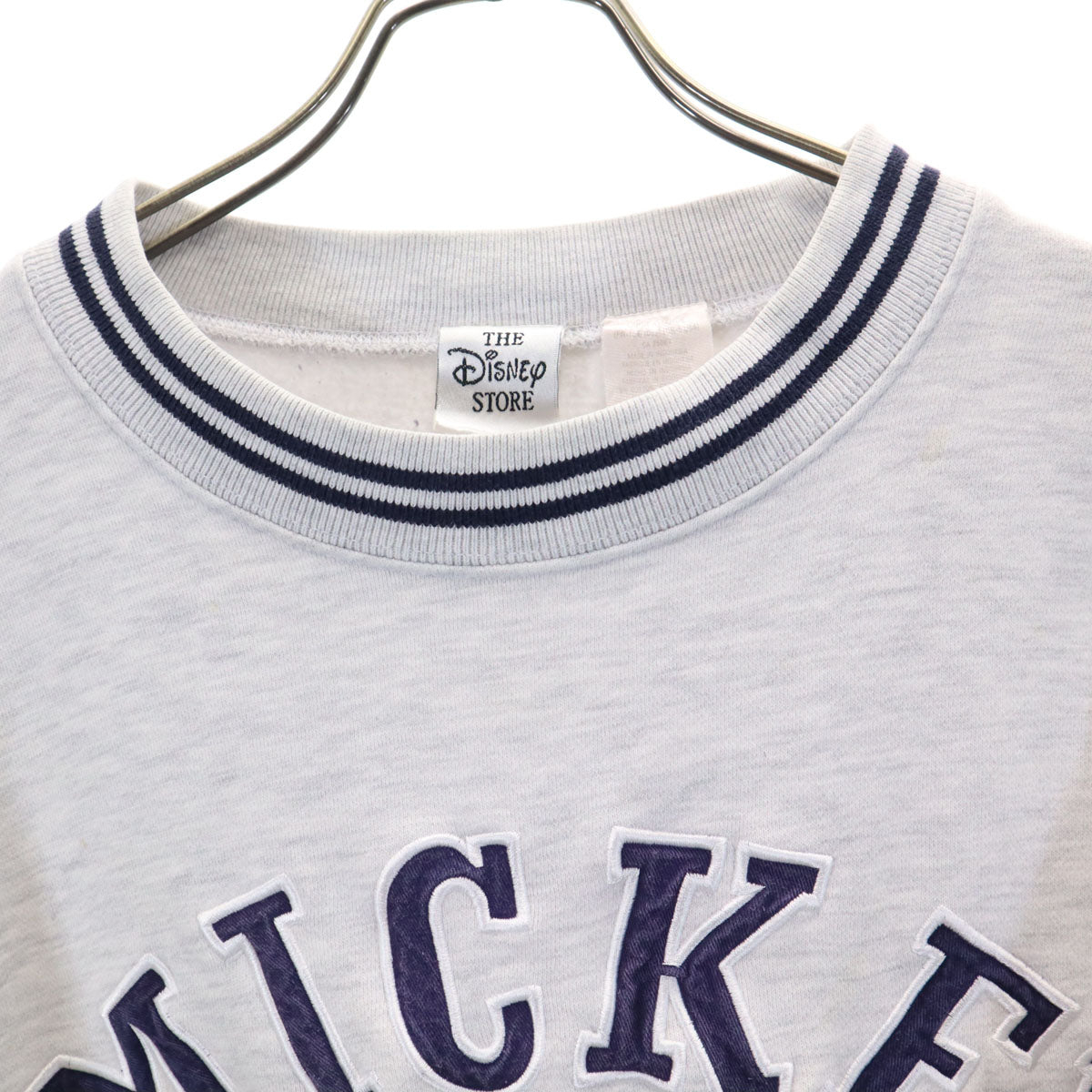 The Disney Store ディズニーストア 90s 00s オールド 長袖 スウェット L グレー系 トレーナー レディース