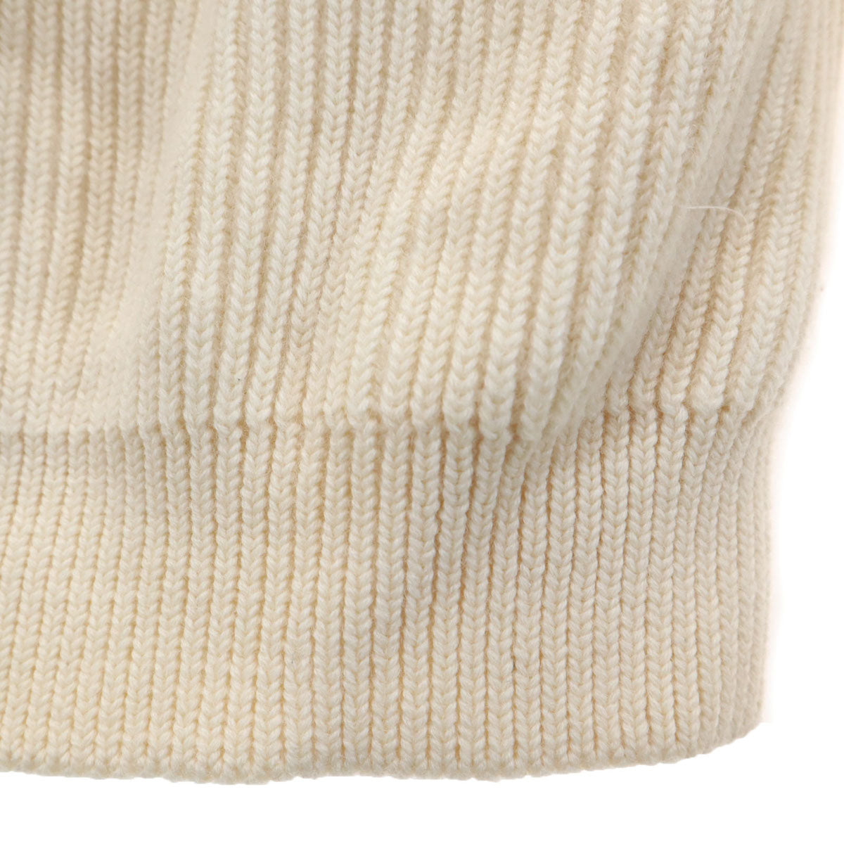 ANDERSEN-ANDERSEN アンデルセンアンデルセン イタリア製 ウール 長袖 ボトルネック ニット XXS ホワイト系 セーター メンズ