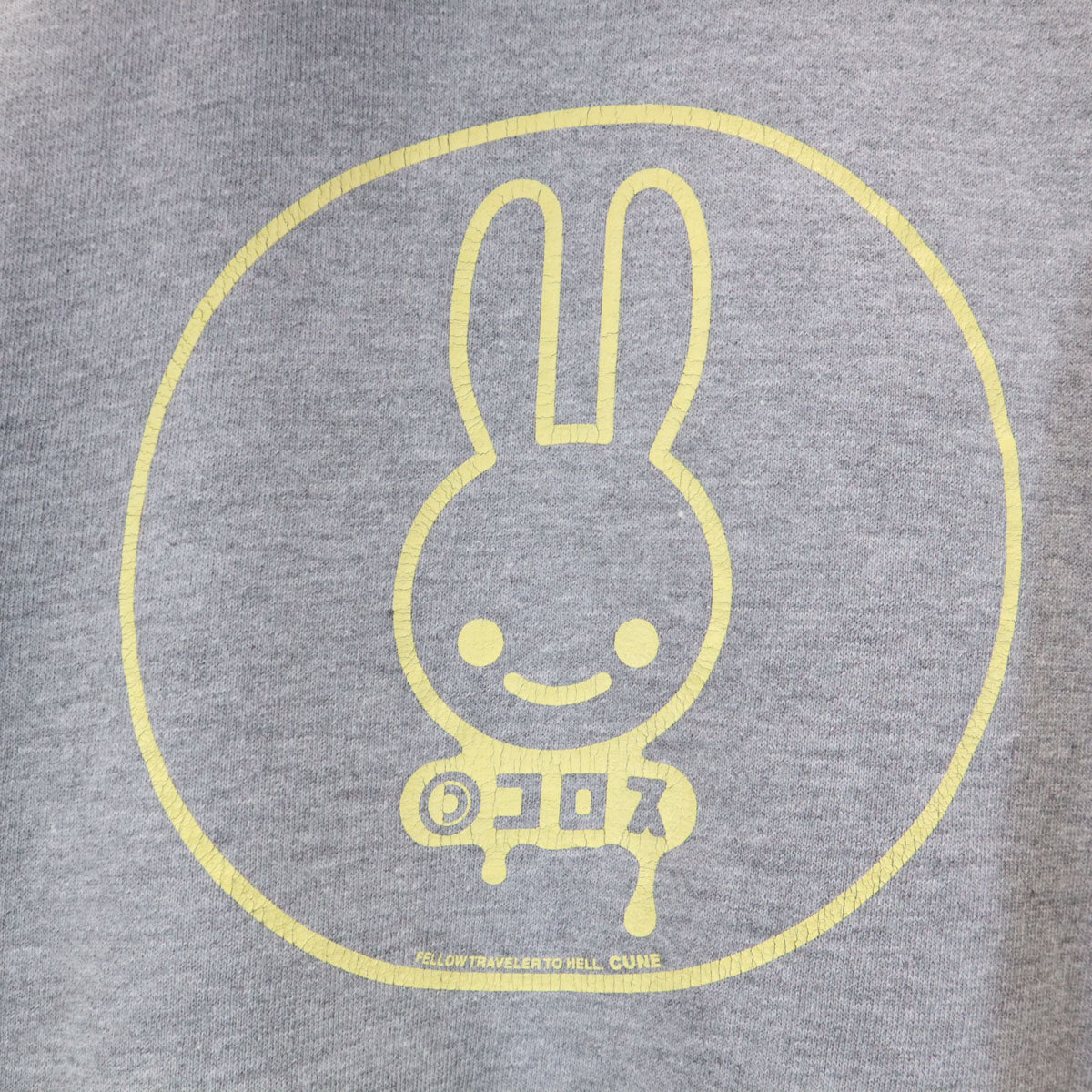 CUNE キューン 長袖 パーカー S グレー レディース