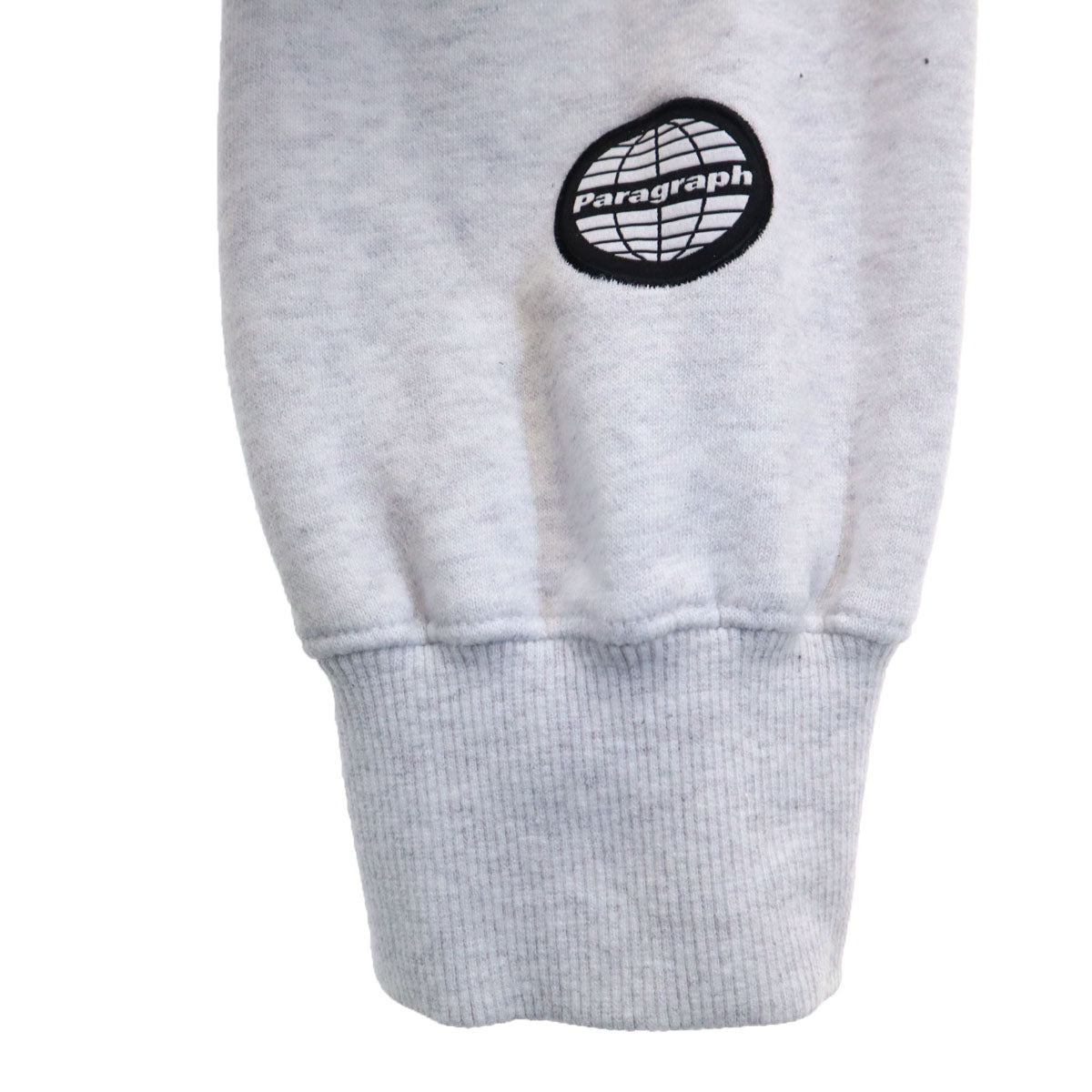 PARAGRAPH パラグラフ 長袖 パーカー グレー系 PO8 裏起毛 メンズ