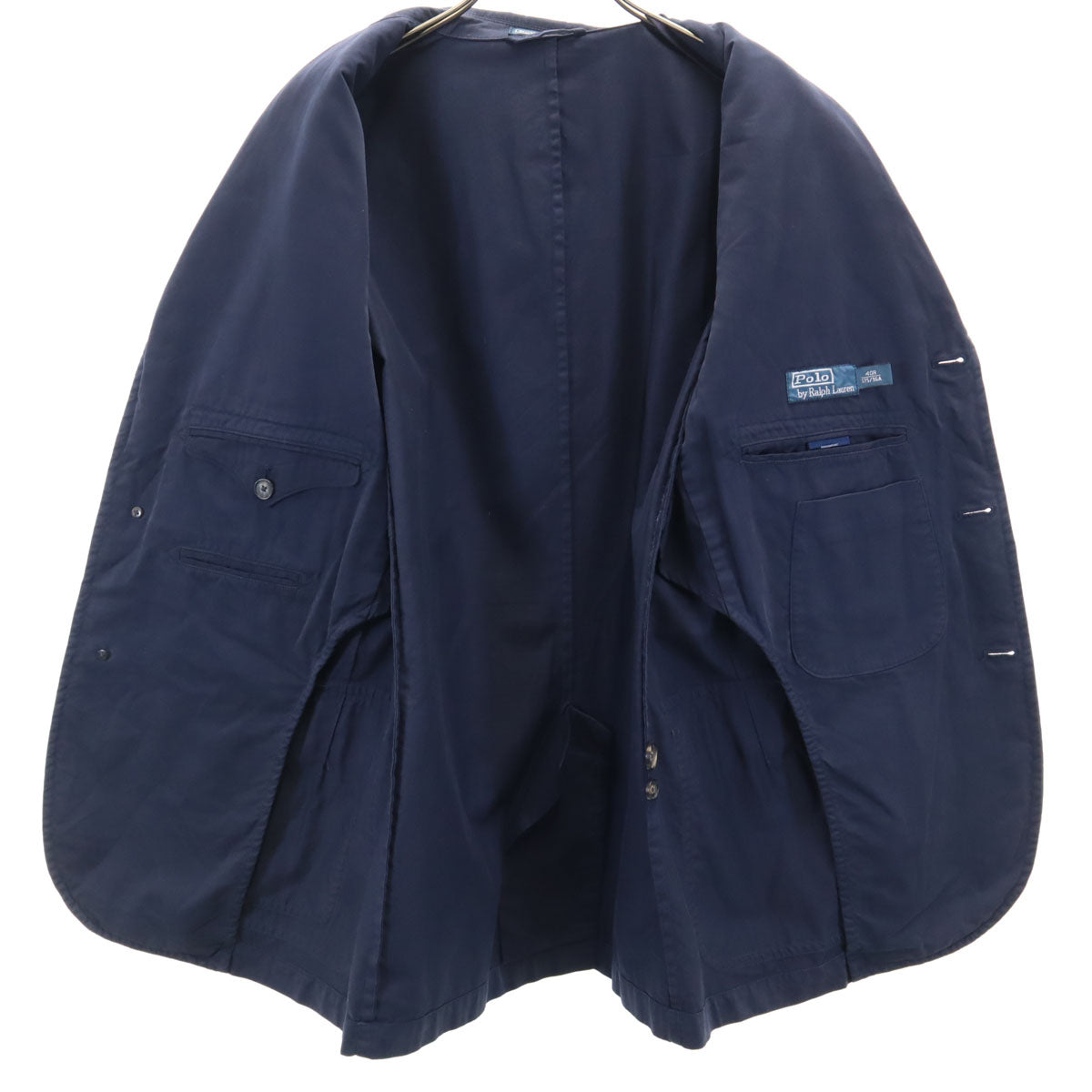Polo by Ralph Lauren ポロバイラルフローレン テーラードジャケット 40R ネイビー メンズ