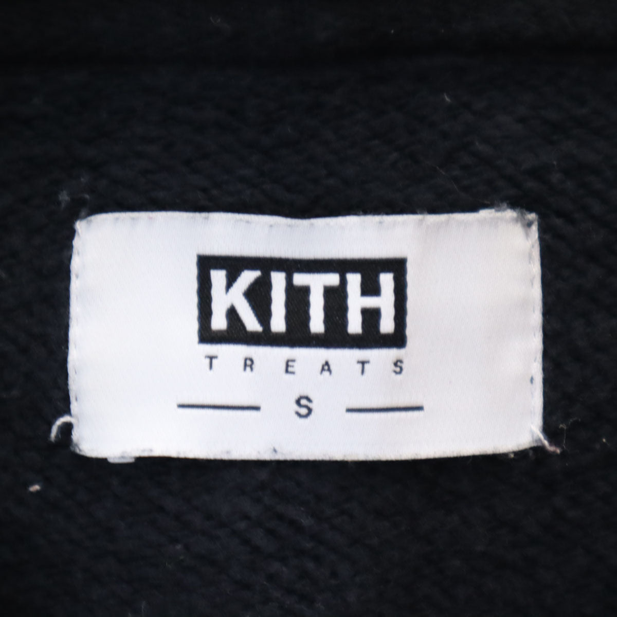 KITH キス 長袖 スウェットパーカー S ブラック系 裏起毛 メンズ