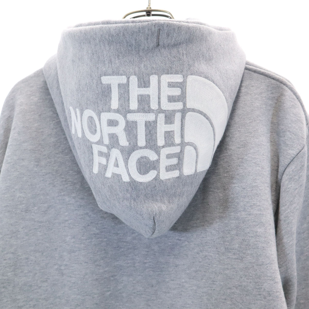 THE NORTH FACE ノースフェイス アウトドア 長袖 ジップパーカー M グレー系 NT11340 裏起毛 スウェット メンズ