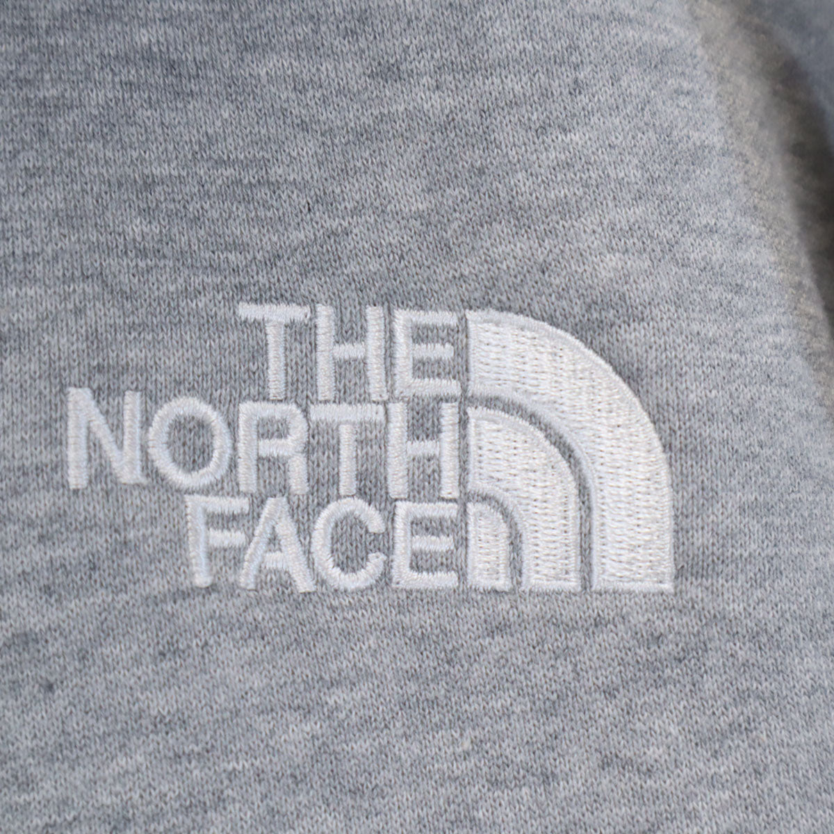 THE NORTH FACE ノースフェイス アウトドア 長袖 ジップパーカー M グレー系 NT11340 裏起毛 スウェット メンズ