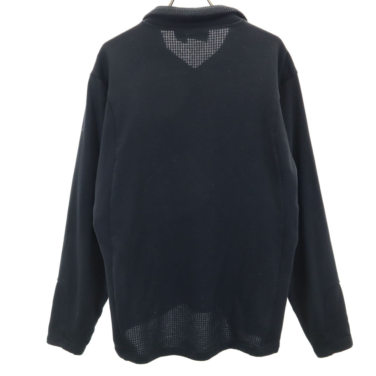 patagonia パタゴニア アウトドア USA製 オールド 長袖 ハーフジップ トレーナー M ブラック系 RN51184 メンズ