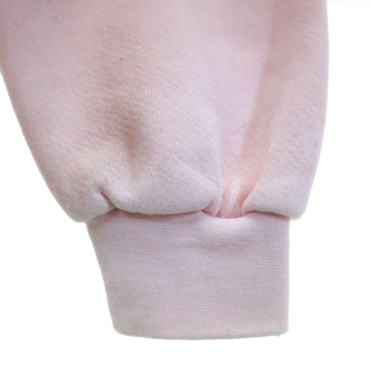 Disneyland ディズニーランド RESORT ミッキーマウス 長袖 トレーナー ピンク系 スウェット 裏起毛 メンズ