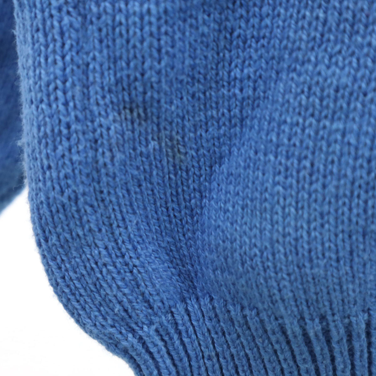 NAUTICA ノーティカ 90s オールド 総柄 長袖 セーター M 水色 ニット メンズ