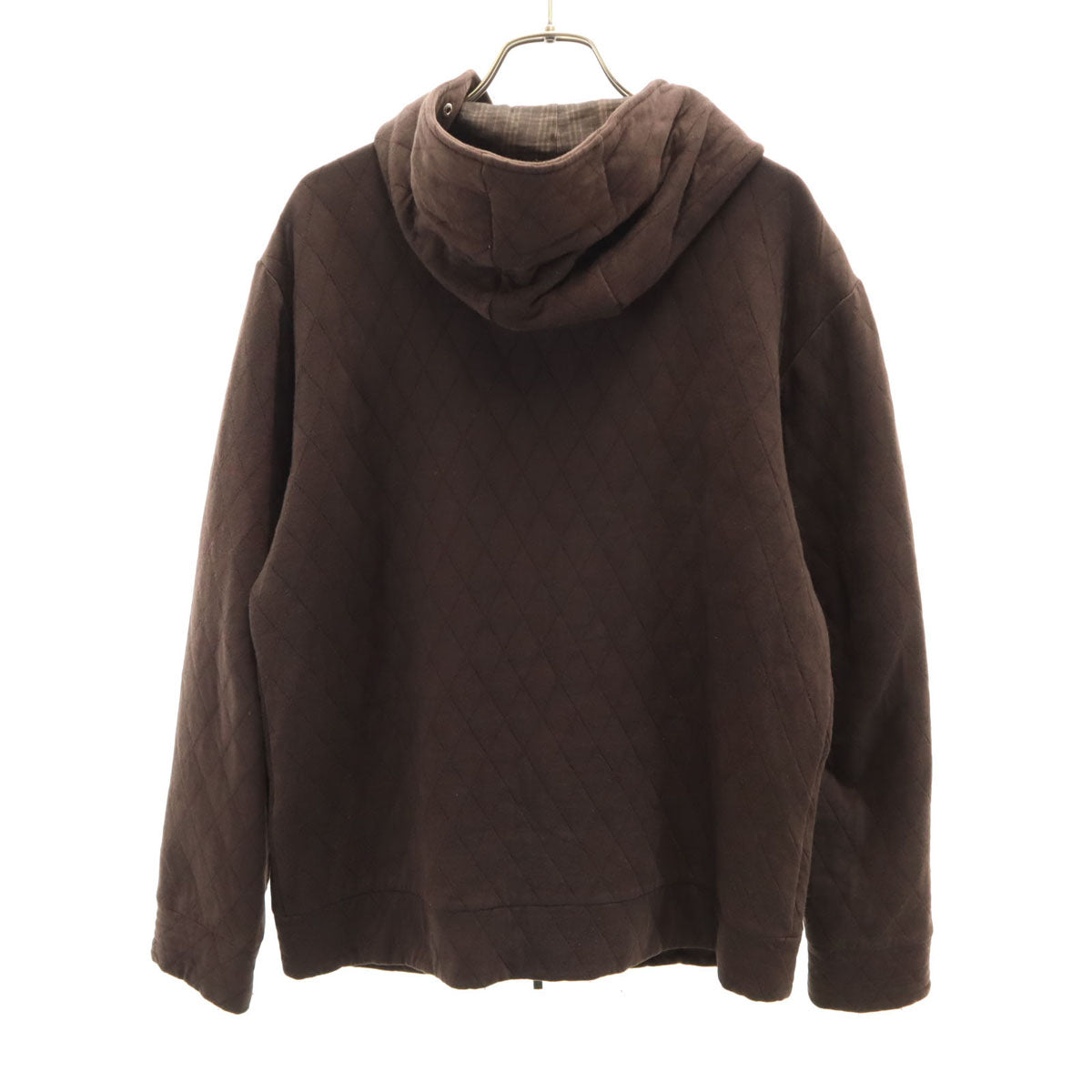 BURBERRY BLACK LABEL バーバリーブラックレーベル 長袖 ジップパーカー 3 ブラウン 三陽商会 メンズ