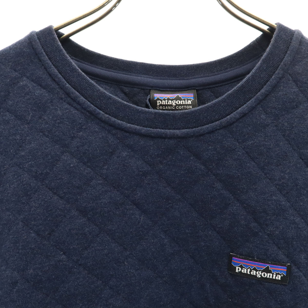 patagonia パタゴニア 長袖 キルト スウェット トレーナー S ネイビー 25320 裏起毛 アウトドア メンズ