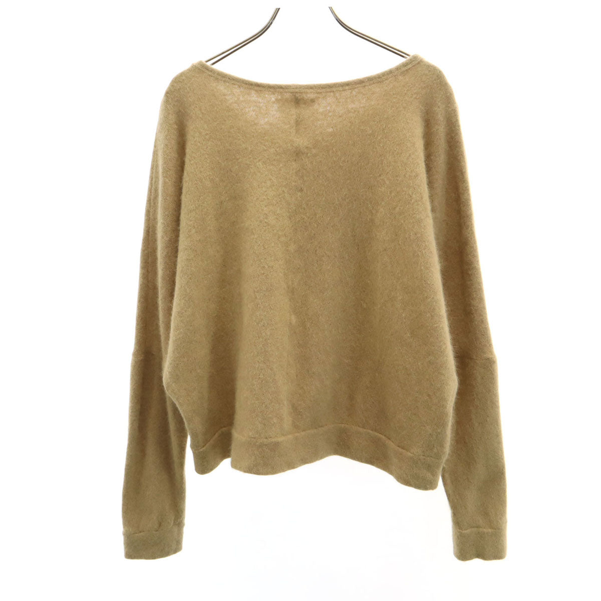 SHAREEF シャリーフ 日本製 アンゴラブレンド 長袖 セーター 1 ベージュ系 ニット メンズ