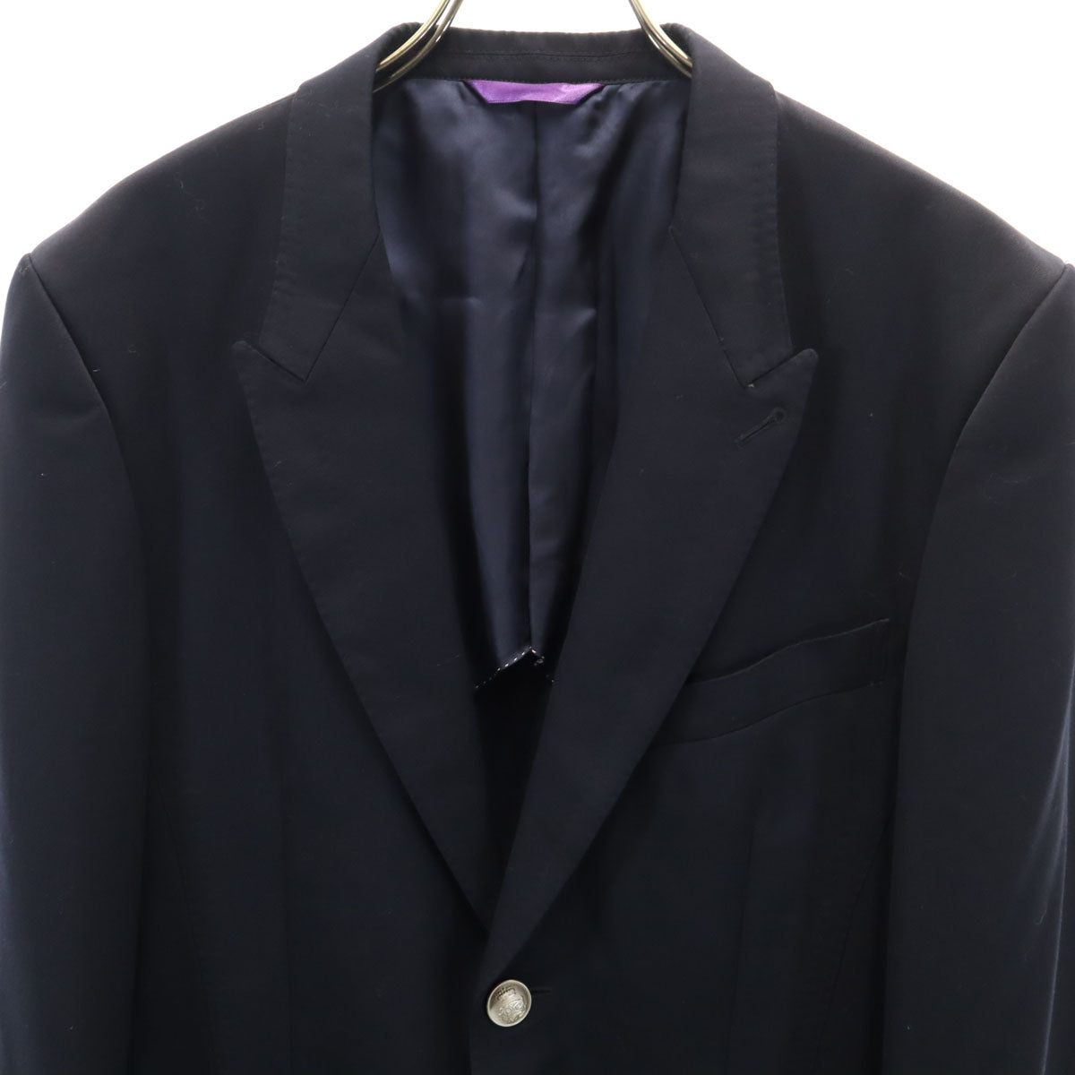 PAUL SMITH COLLECTION ポールスミスコレクション 日本製 テーラードジャケット L ネイビー ブレザー メンズ