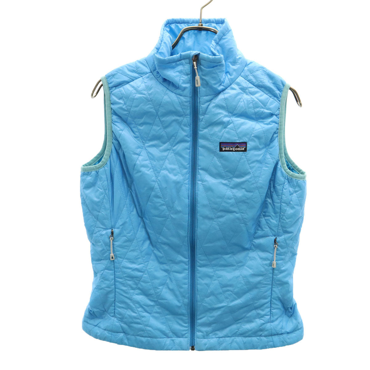 patagonia パタゴニア ナノパフ 中綿ベスト XS ブルー系 アウトドア 84245FA12 レディース