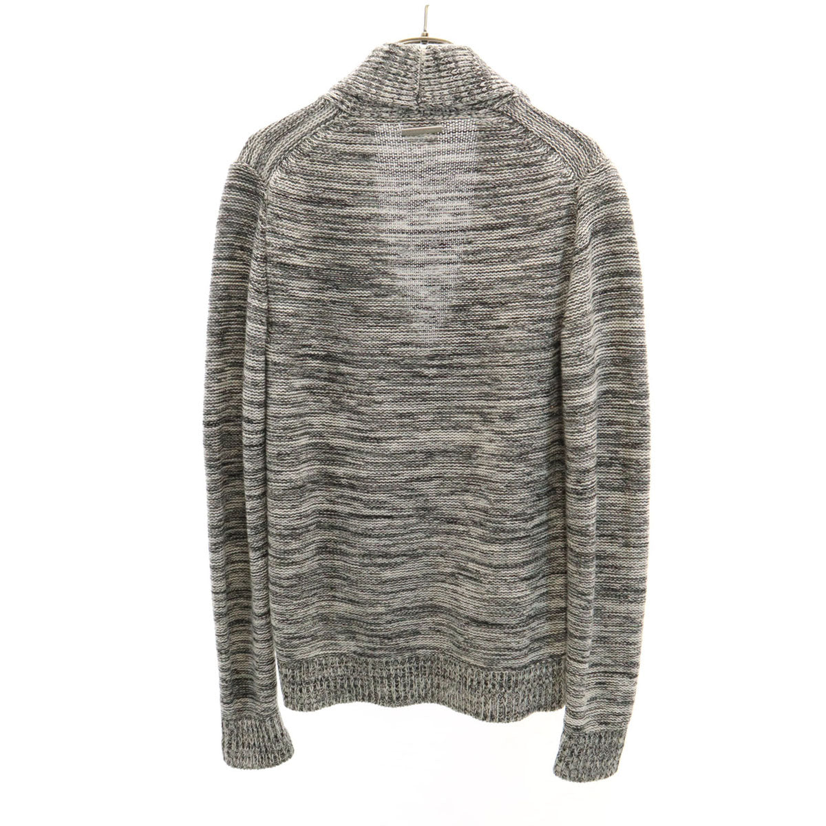 ARMANI EXCHANGE アルマーニエクスチェンジ 長袖 ショールカラー ニットカーディガン XS ライトグレー系 メンズ