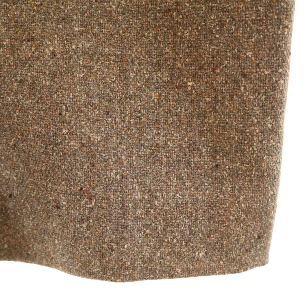 Christian Dior SPORTS クリスチャンディオールスポーツ 90s オールド ツイード スカートスーツ 上下 セットアップ L アッシュブラウン レディース