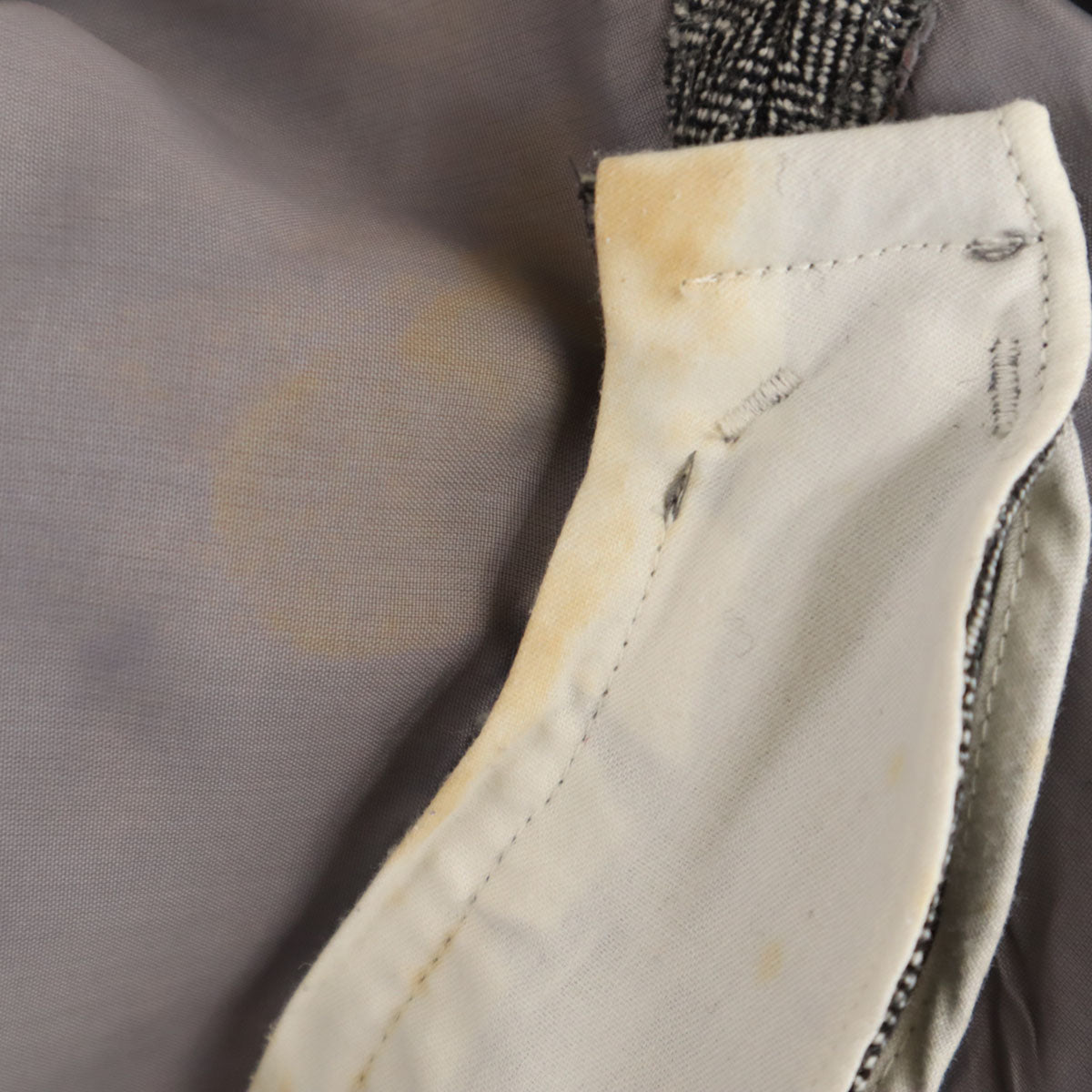 Burberrys バーバリーズ 90s オールド ヘリンボーン柄 スーツ 上下 セットアップ BE5 グレー メンズ