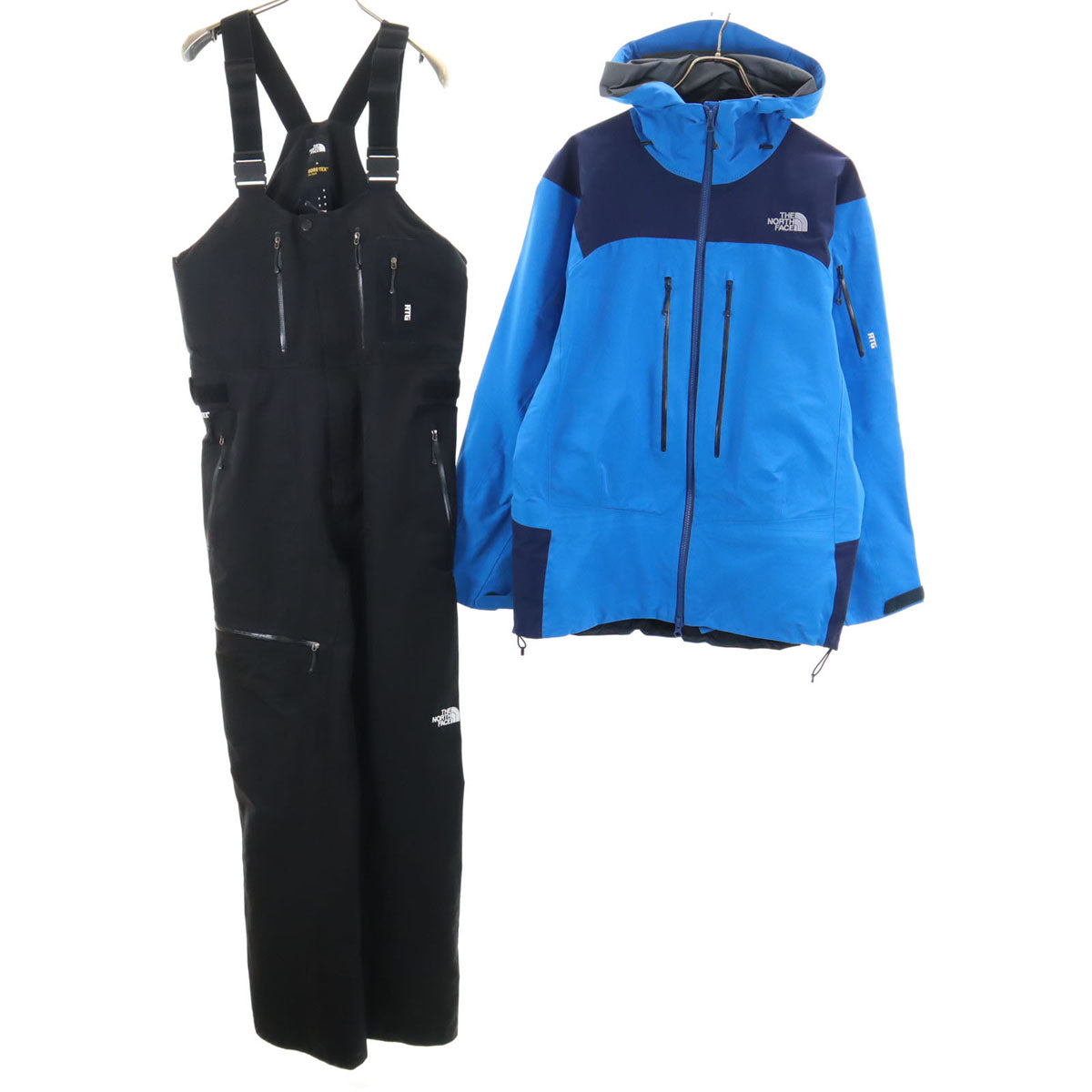 THE NORTH FACE ノースフェイス スノーボード RTG ジャケット 上下 セットアップ M ブルー NS61221 /NS61222 スキー GORE-TEX メンズ