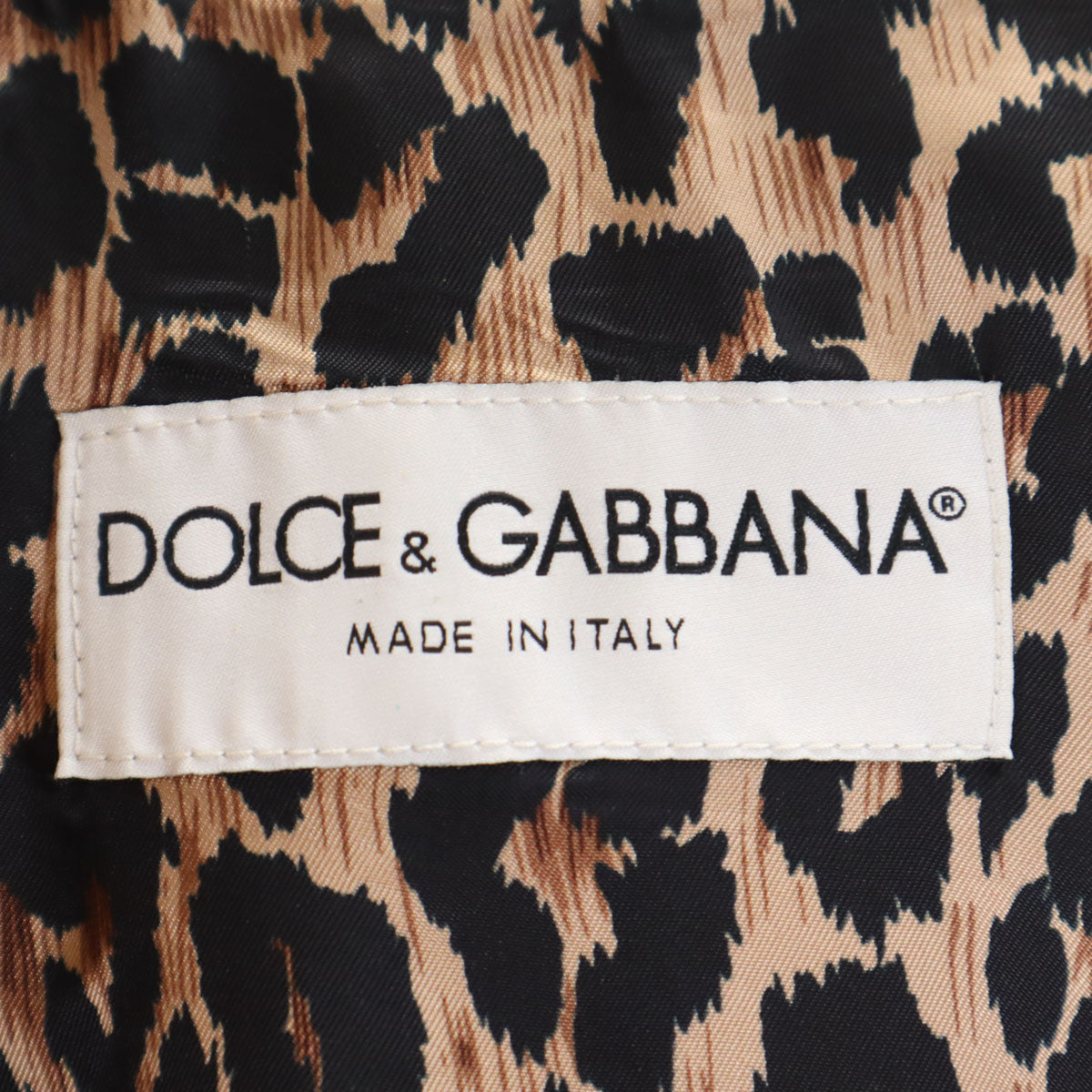 DOLCE&GABBANA ドルチェアンドガッバーナ イタリア製 スエードレザージャケット 上下 セットアップ 40 キャメル レディース