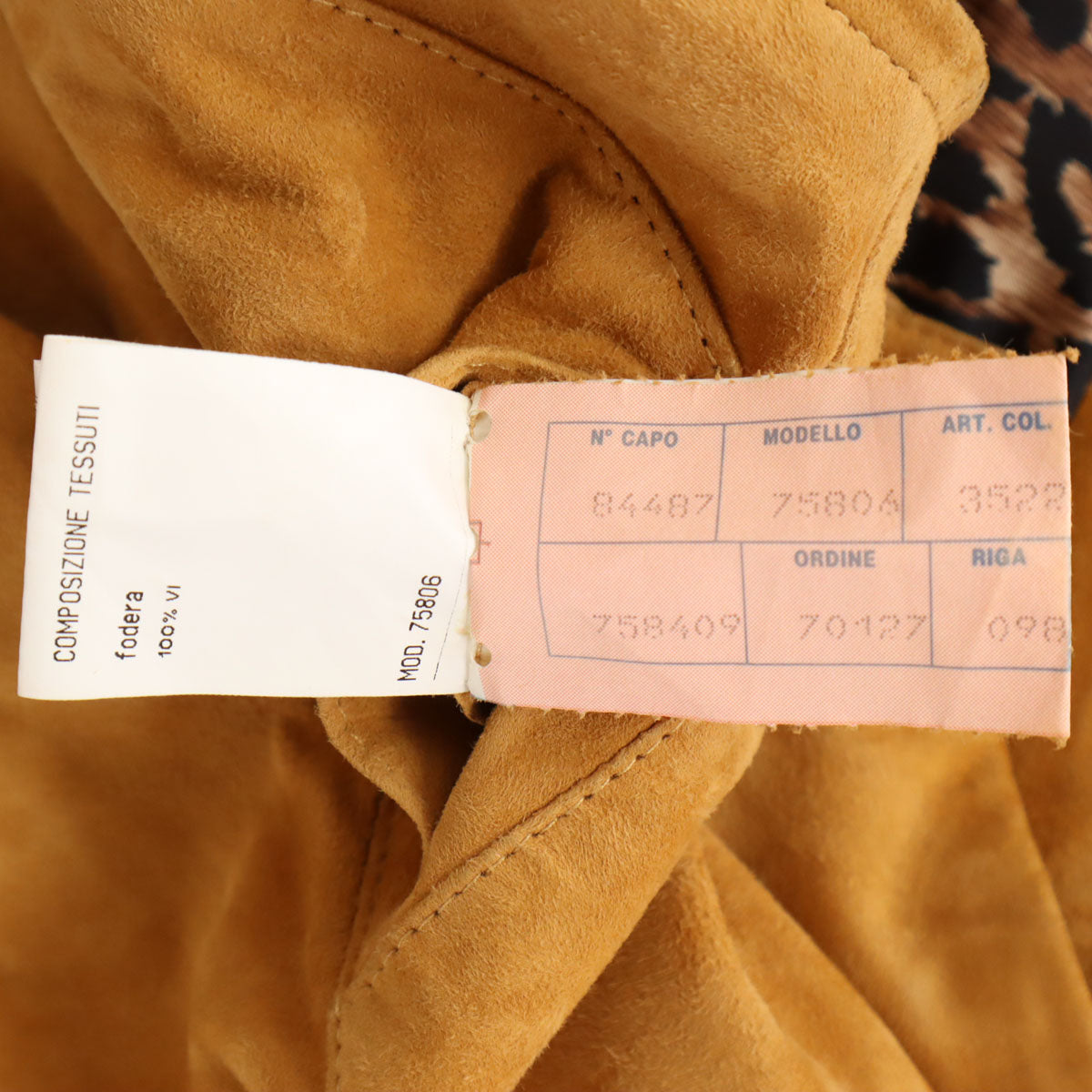 DOLCE&GABBANA ドルチェアンドガッバーナ イタリア製 スエードレザージャケット 上下 セットアップ 40 キャメル レディース